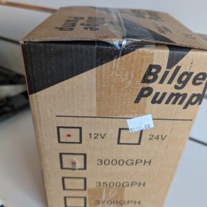 BILGE PUMP (3000 GPH)
